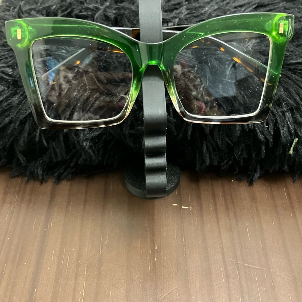 Green OmbreTortoiseshell Square Acetate Eyeglass Frames